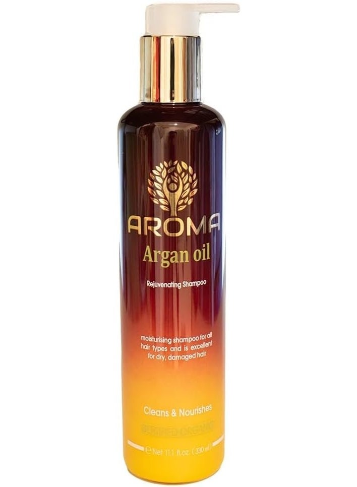 Aroma argan hair shampoo 330 ml - Image 1